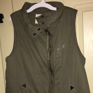 Olive vest